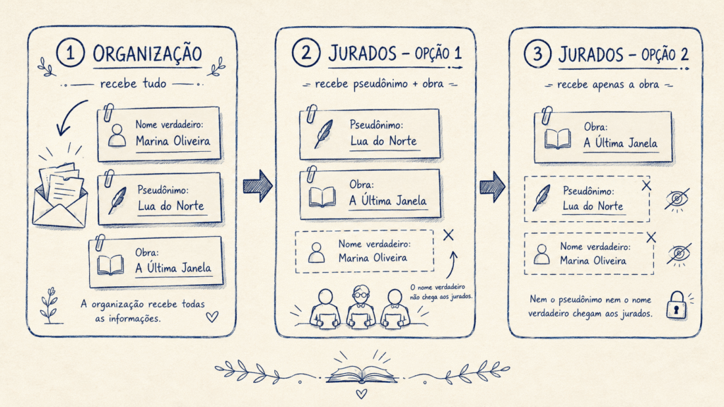 A identificação dos autores